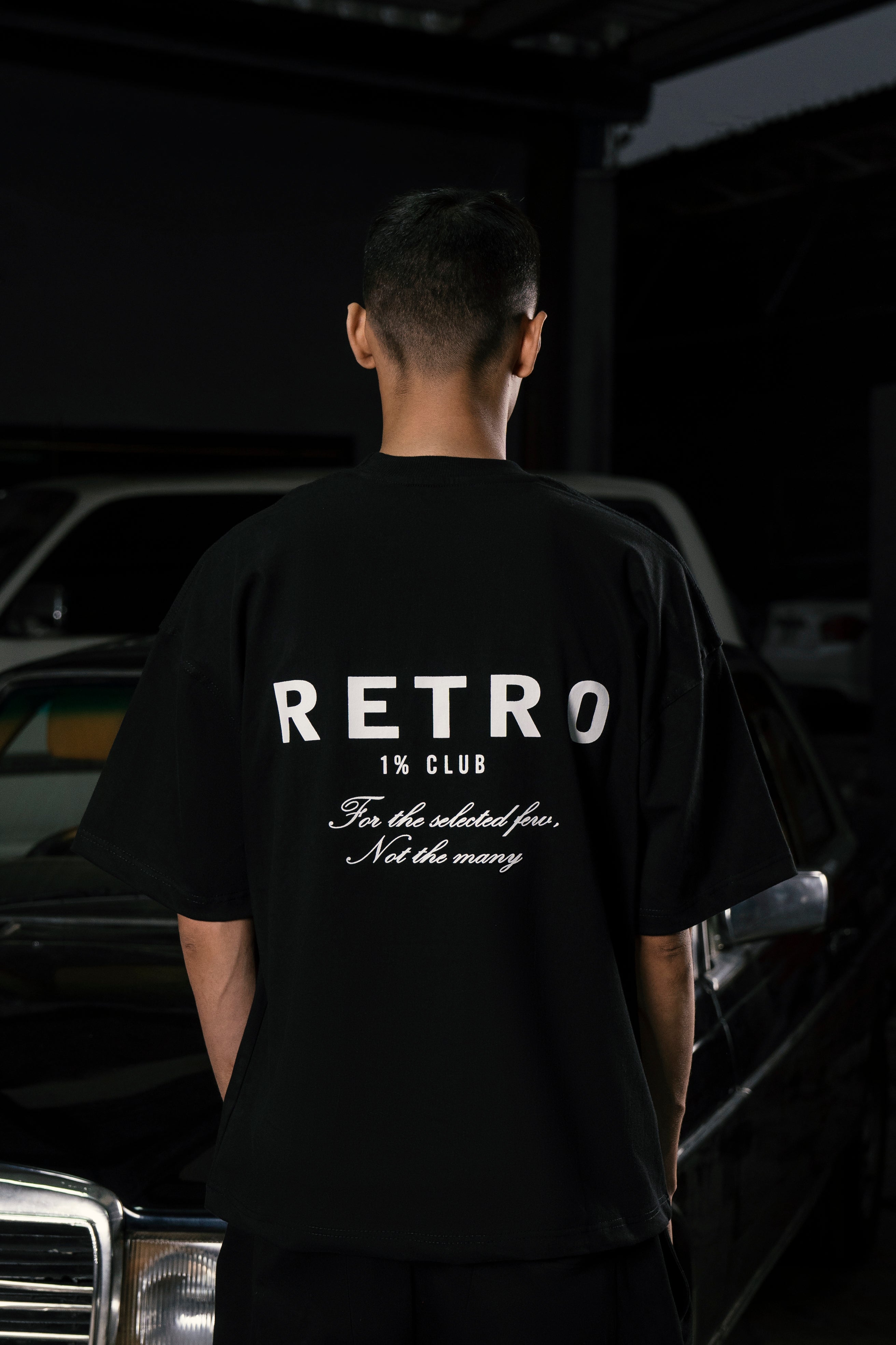 BLACK 1% CLUB TSHIRT